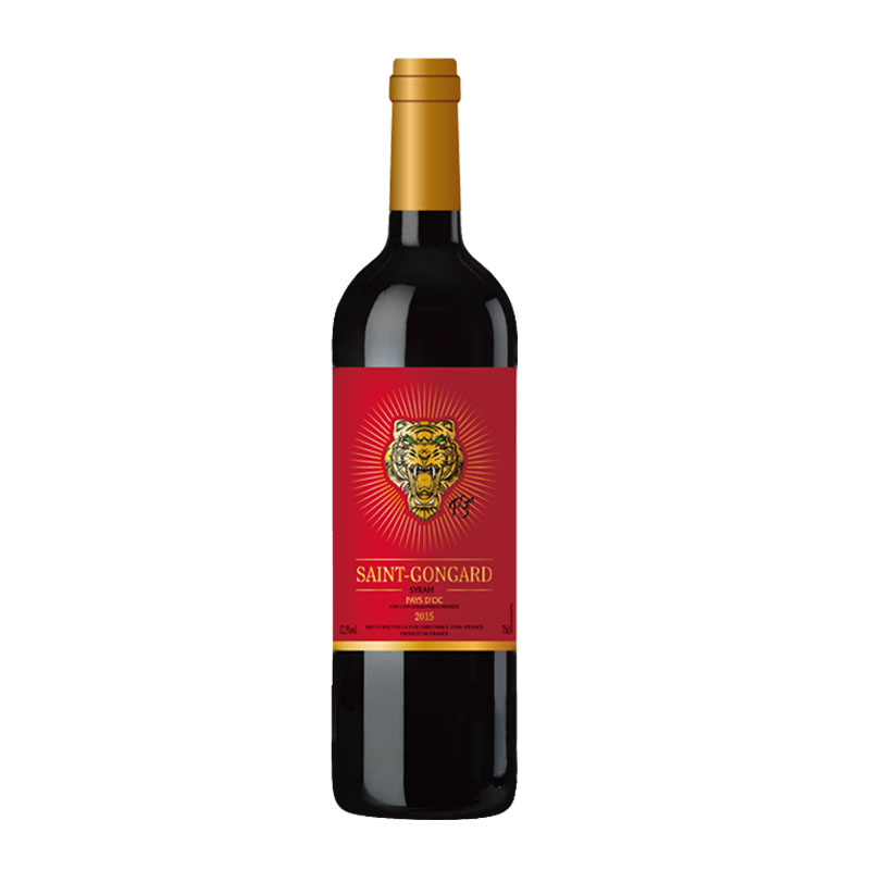 金虎年纪念款圣宫达西拉干红葡萄酒